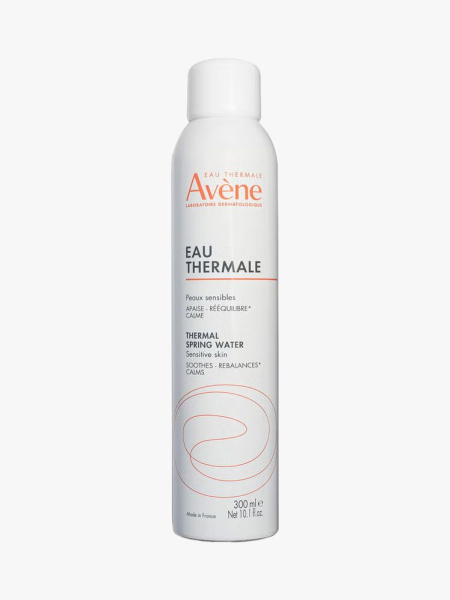 Eau Thermale Avene Thermal Spring Water in branded component on a light gray background