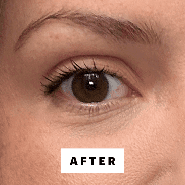 Silva after applying the Maybelline New York Lash Sensational Sky Tubes Tubing Mascara